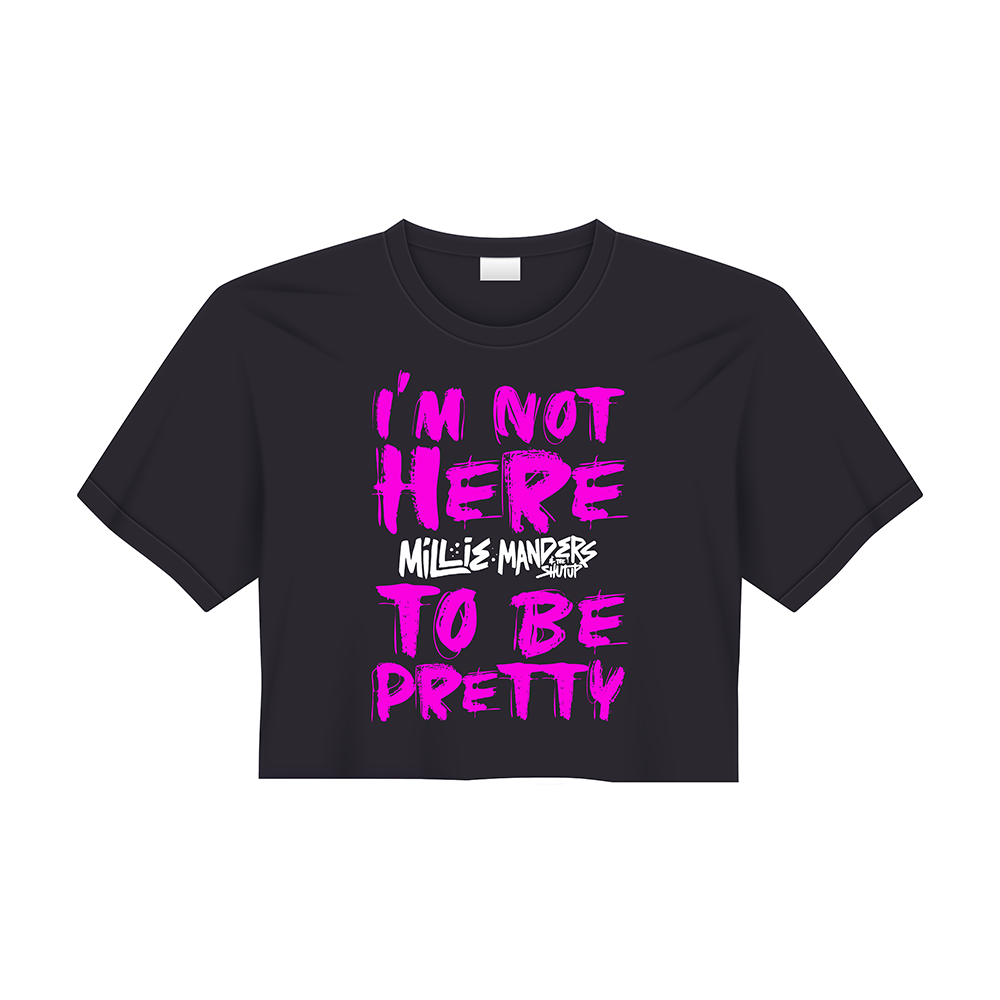 PREORDER "Pretty" Cropped T-Shirt